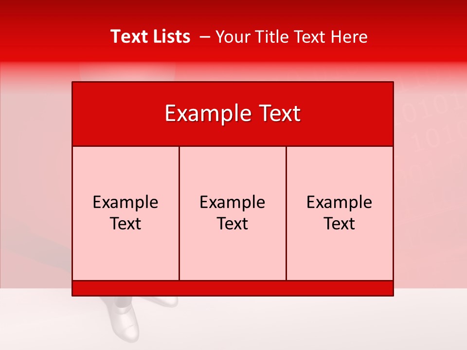 Humanoid Art Render PowerPoint Template