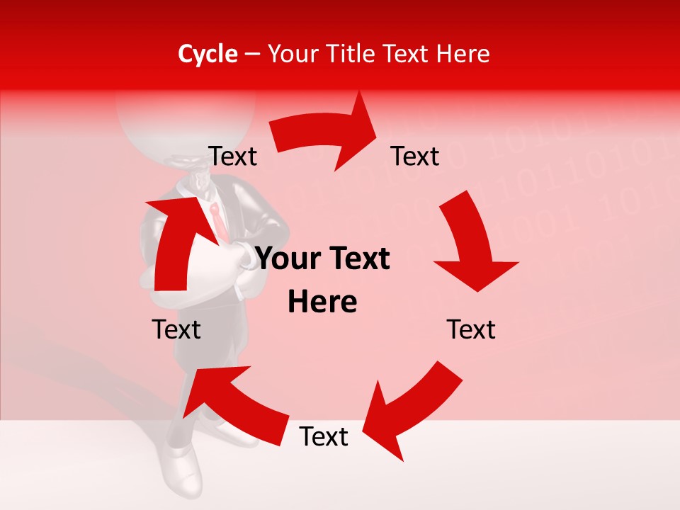Humanoid Art Render PowerPoint Template