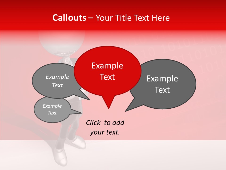 Humanoid Art Render PowerPoint Template