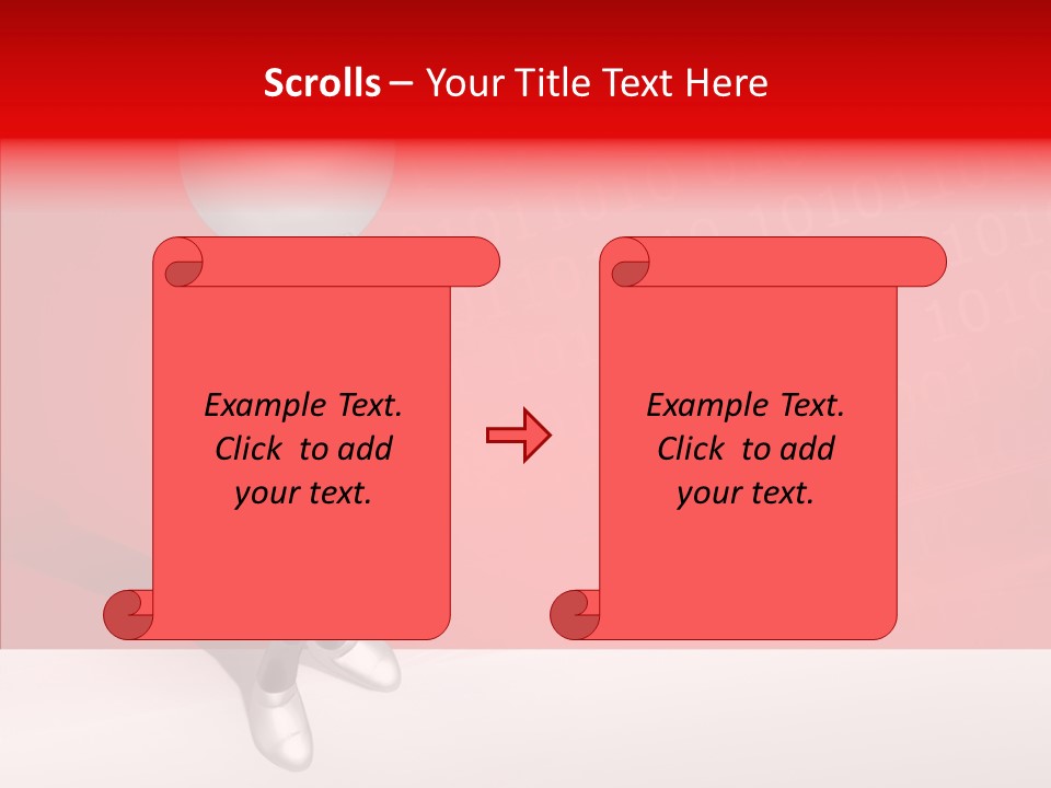 Humanoid Art Render PowerPoint Template