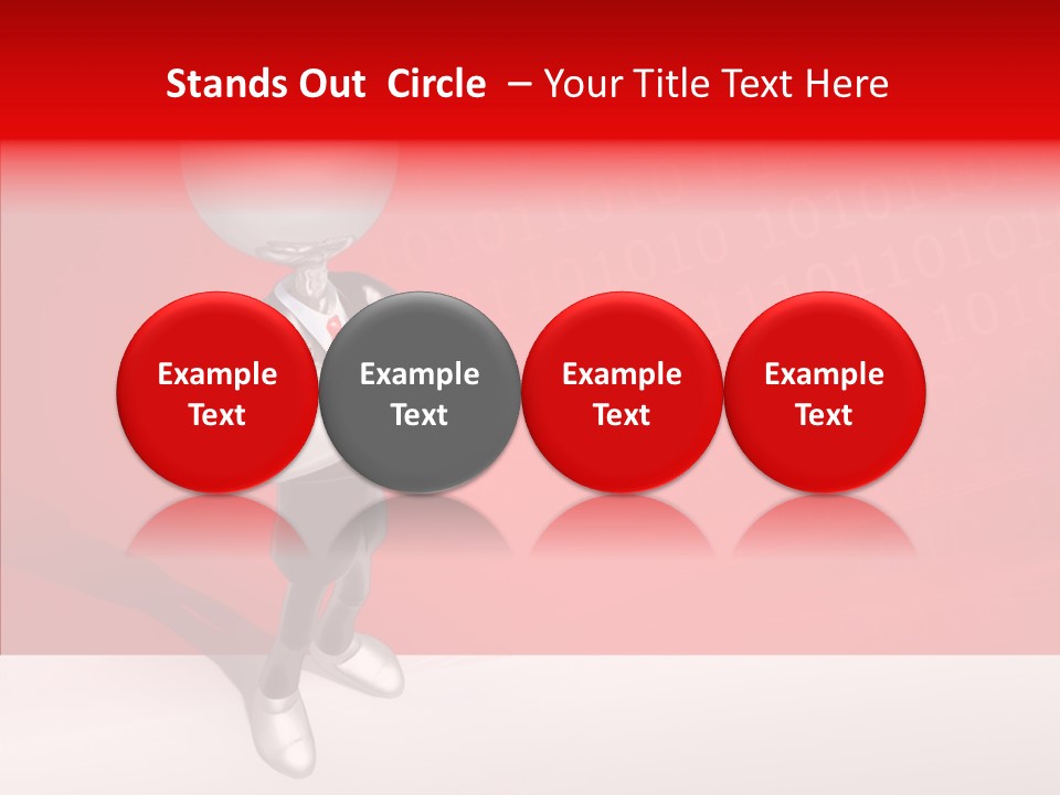 Humanoid Art Render PowerPoint Template