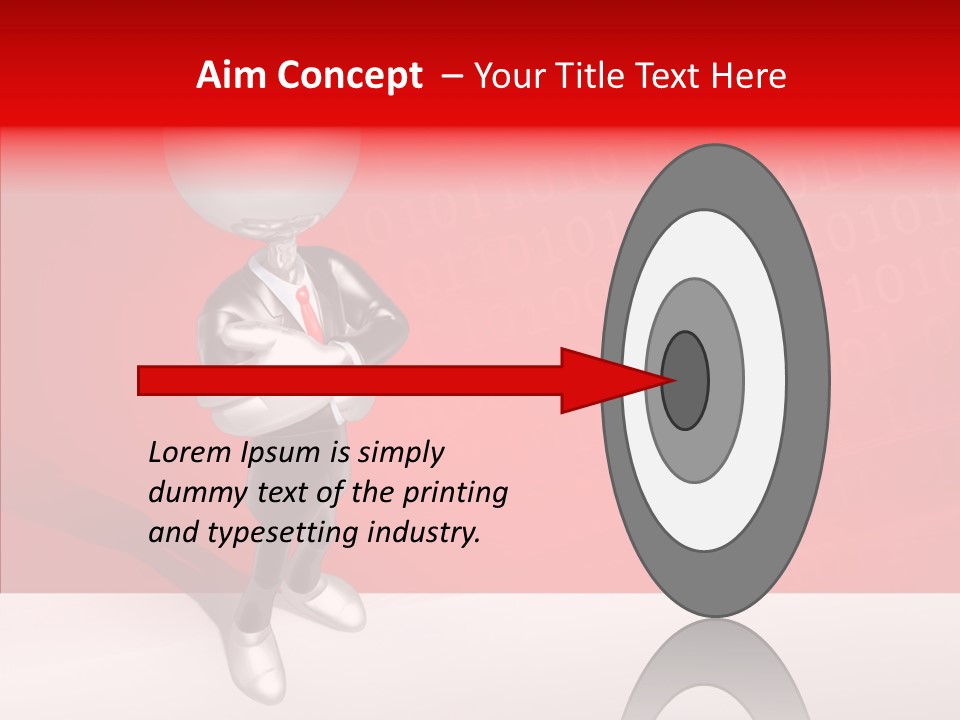 Humanoid Art Render PowerPoint Template