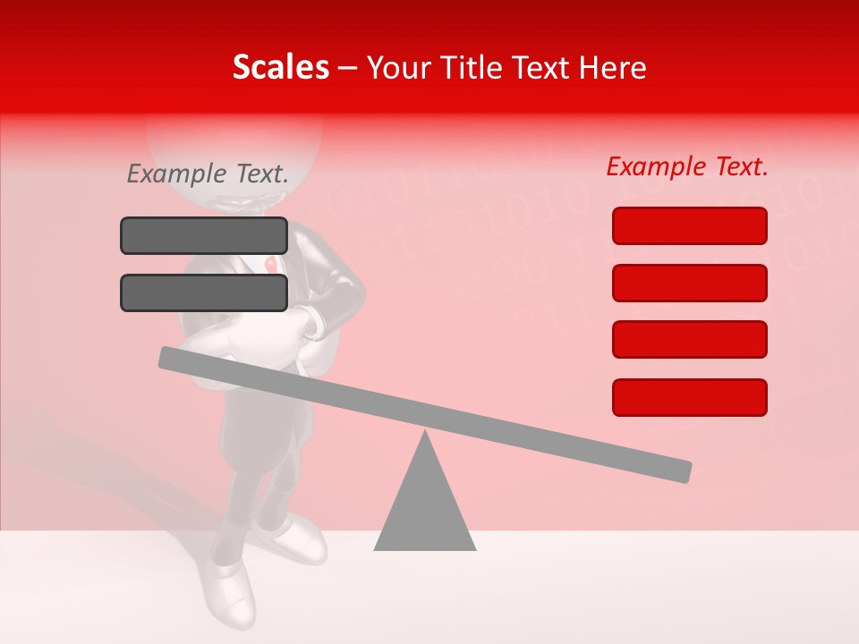 Humanoid Art Render PowerPoint Template