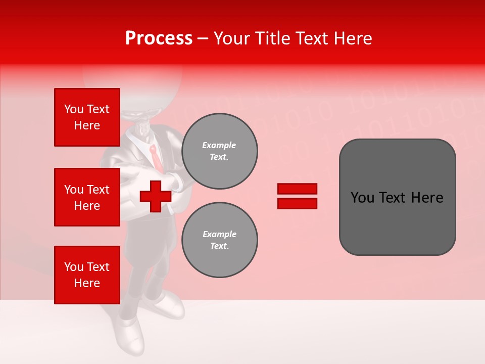 Humanoid Art Render PowerPoint Template