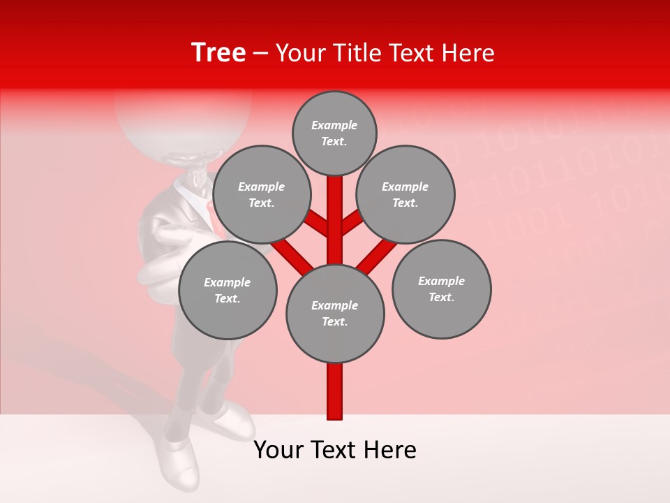 Humanoid Art Render PowerPoint Template