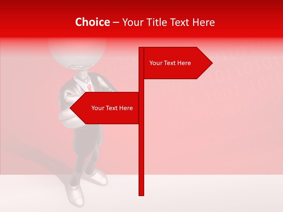 Humanoid Art Render PowerPoint Template