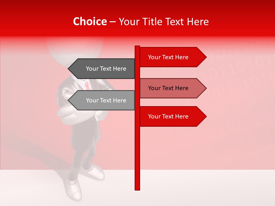 Humanoid Art Render PowerPoint Template