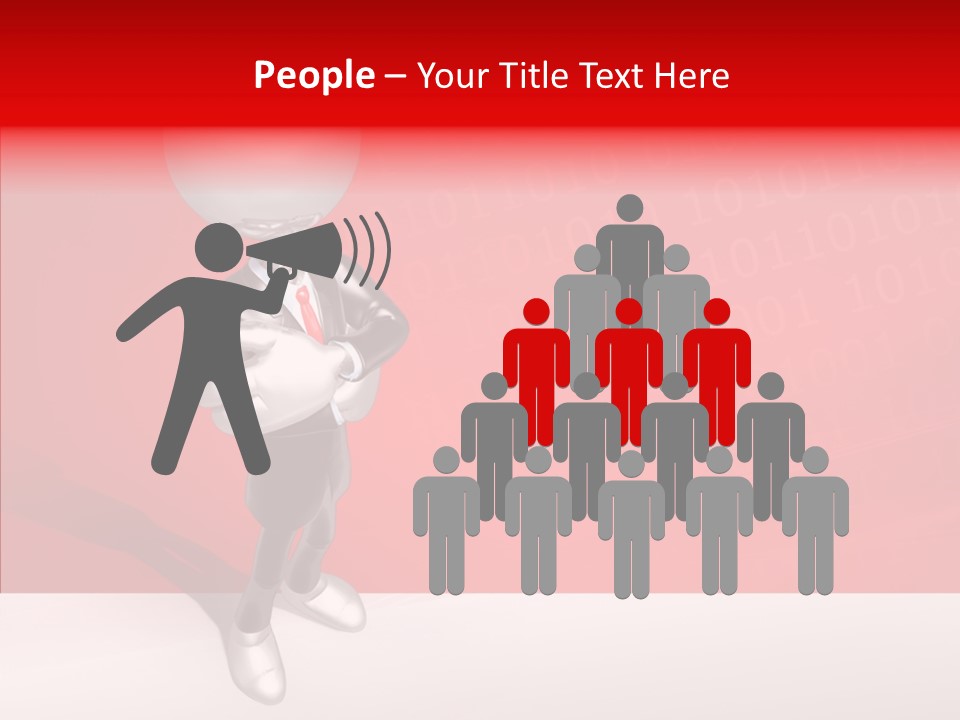 Humanoid Art Render PowerPoint Template