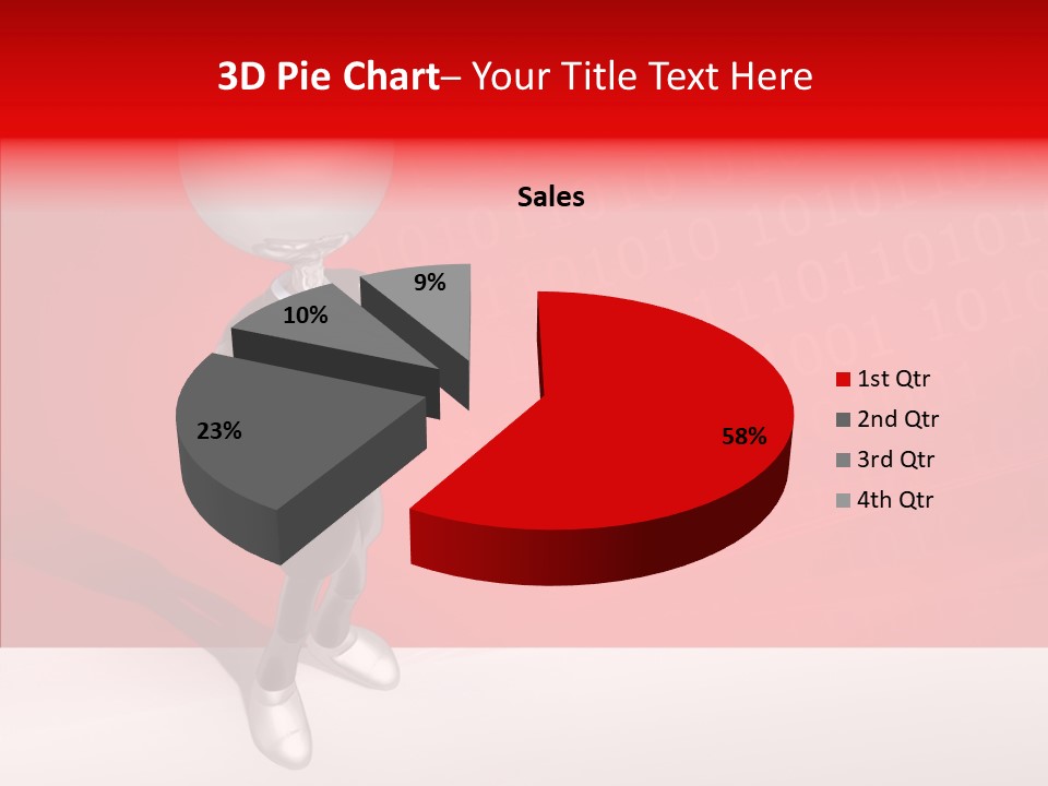 Humanoid Art Render PowerPoint Template