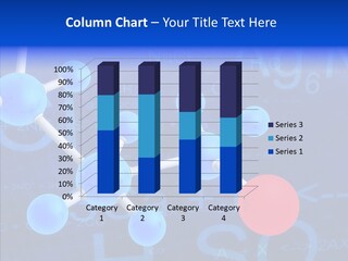 Reaction Particle Molecules PowerPoint Template