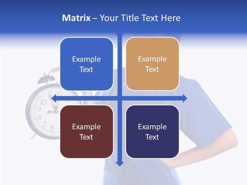 Showing Big Caucasian PowerPoint Template