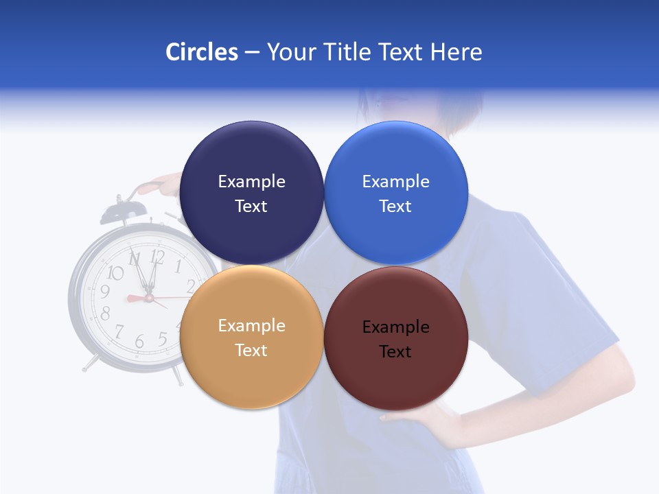 Showing Big Caucasian PowerPoint Template