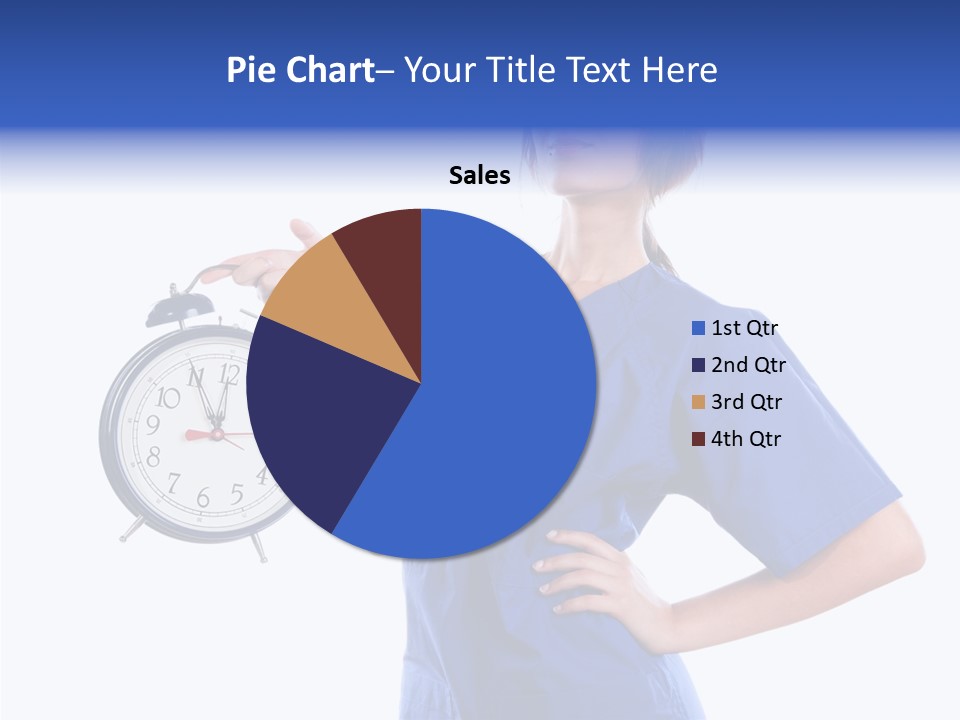 Showing Big Caucasian PowerPoint Template