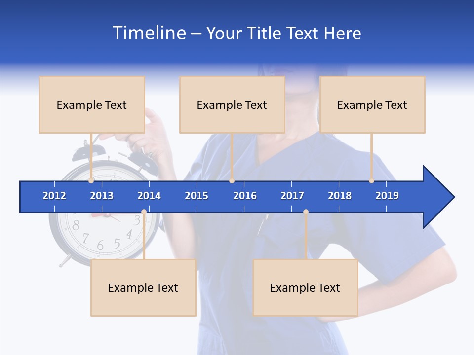 Showing Big Caucasian PowerPoint Template