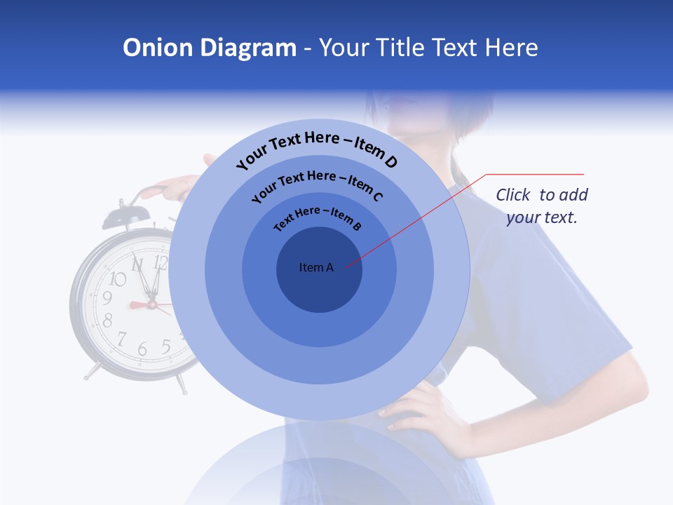 Showing Big Caucasian PowerPoint Template