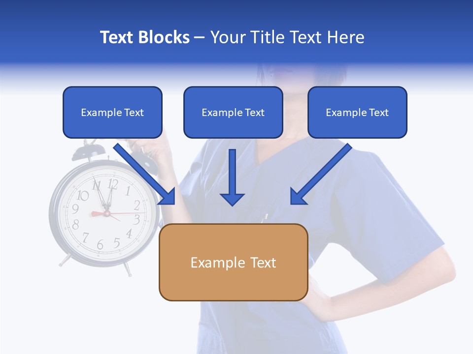 Showing Big Caucasian PowerPoint Template