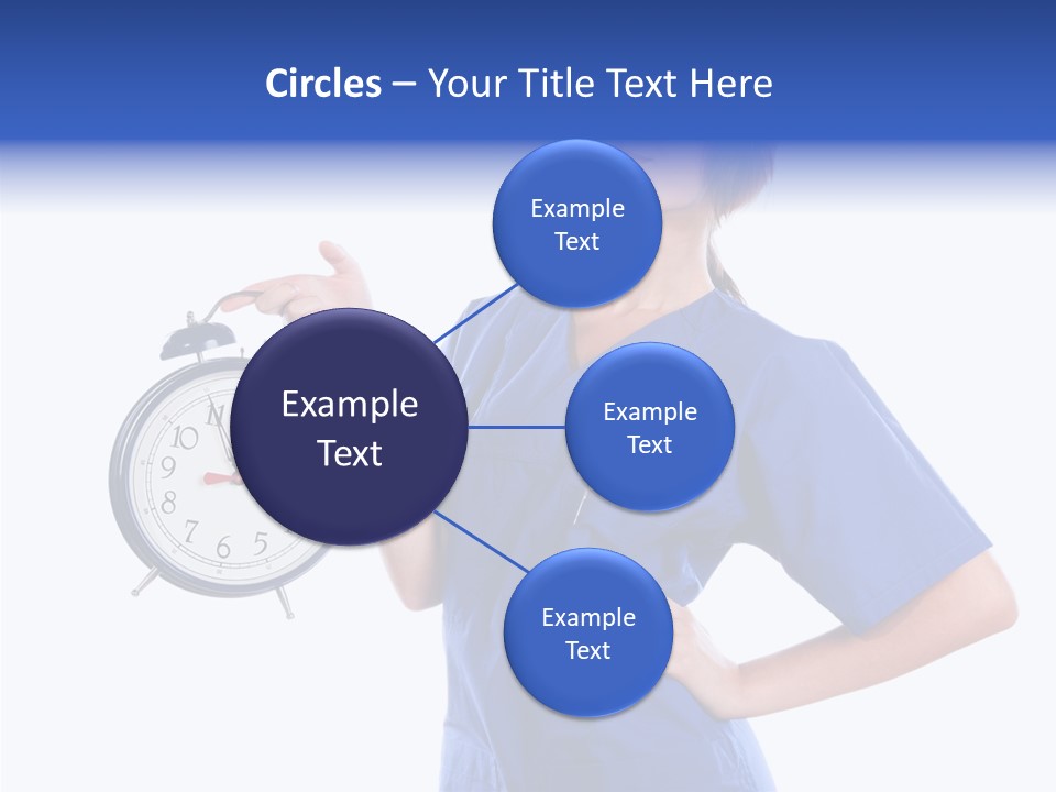 Showing Big Caucasian PowerPoint Template