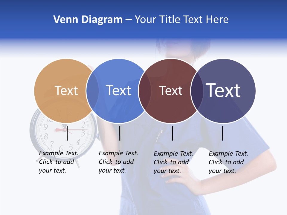 Showing Big Caucasian PowerPoint Template