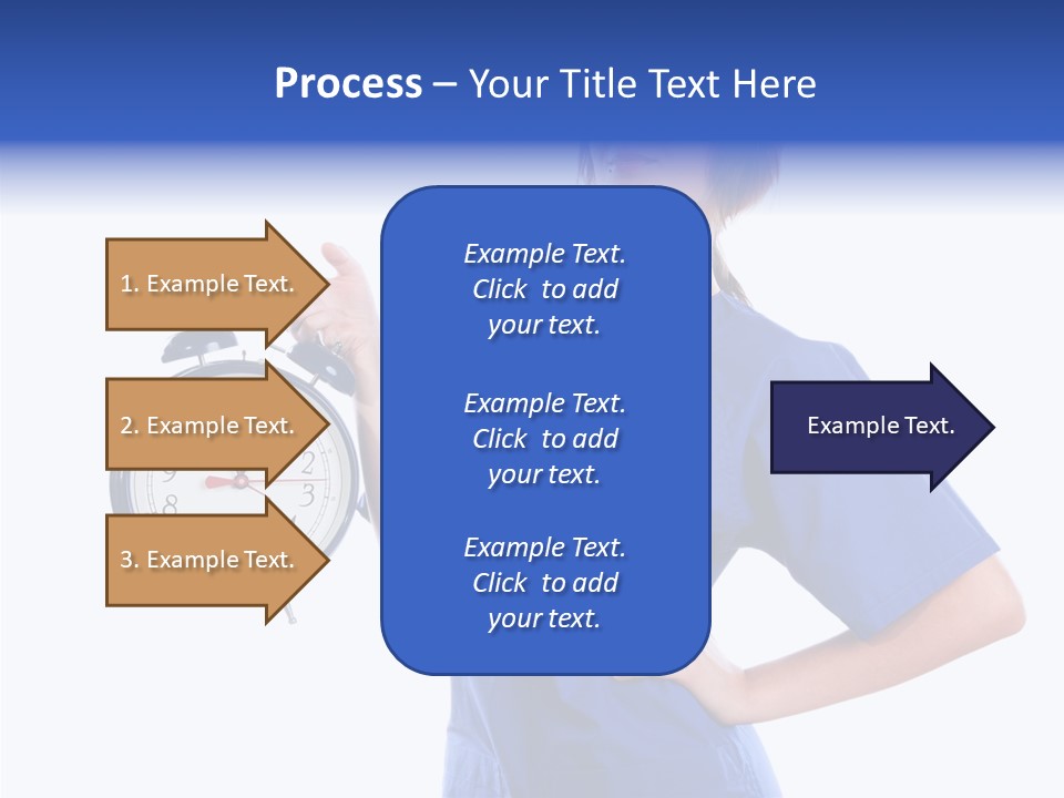 Showing Big Caucasian PowerPoint Template