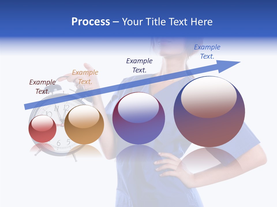 Showing Big Caucasian PowerPoint Template