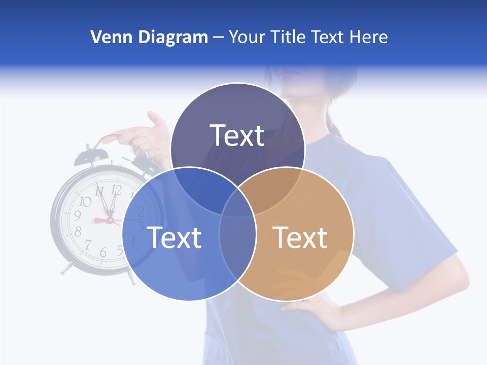 Showing Big Caucasian PowerPoint Template