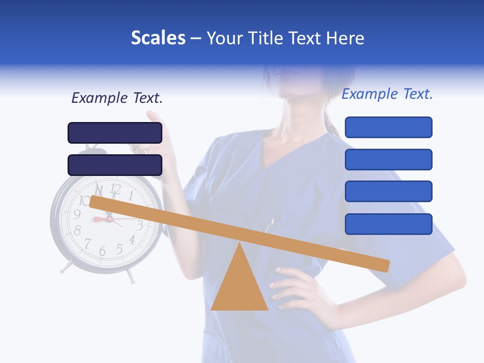 Showing Big Caucasian PowerPoint Template
