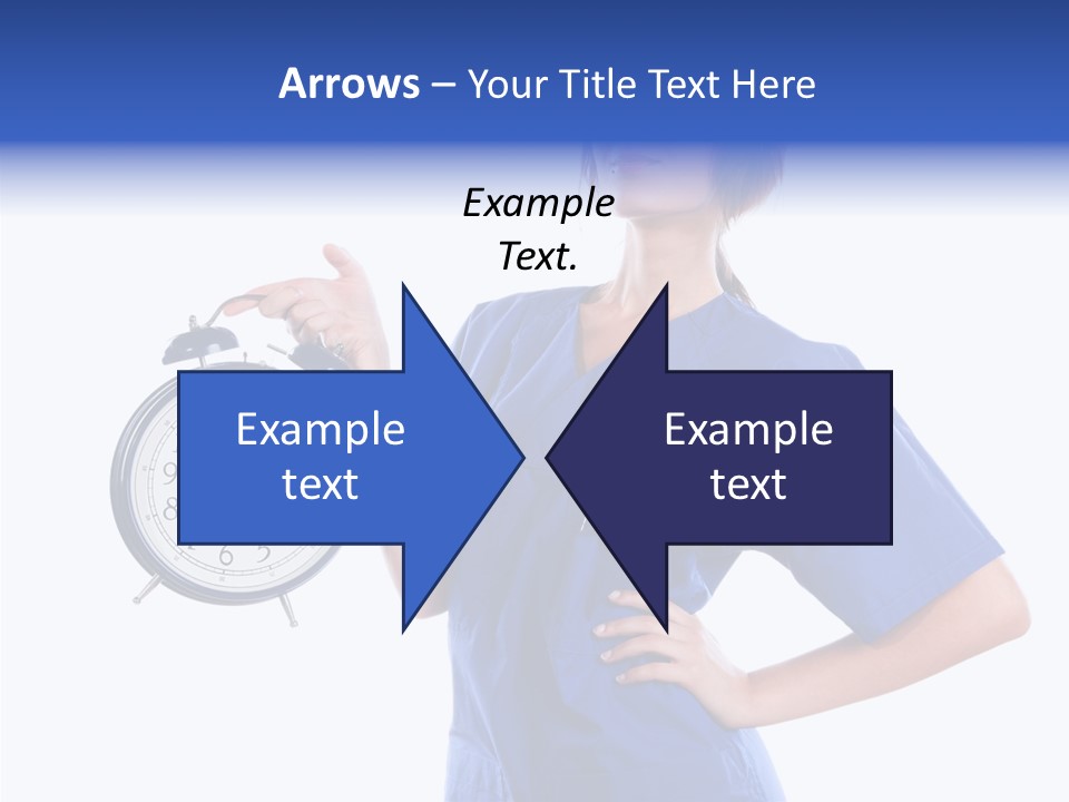 Showing Big Caucasian PowerPoint Template