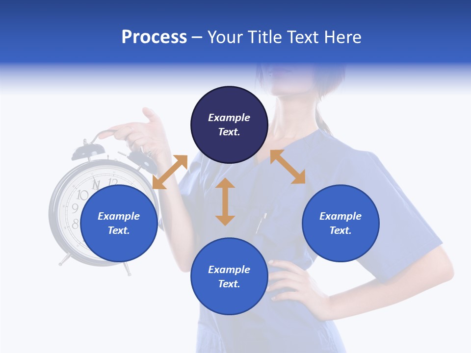Showing Big Caucasian PowerPoint Template