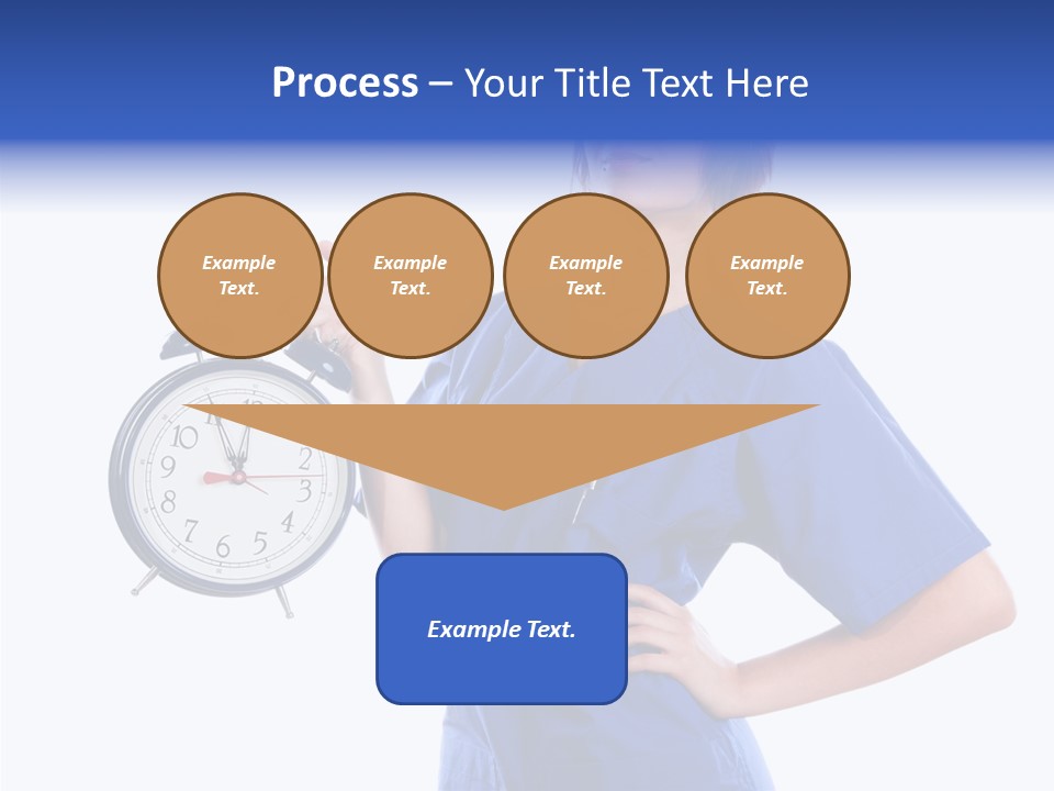 Showing Big Caucasian PowerPoint Template