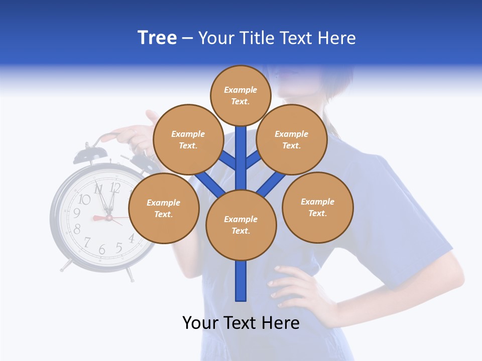 Showing Big Caucasian PowerPoint Template
