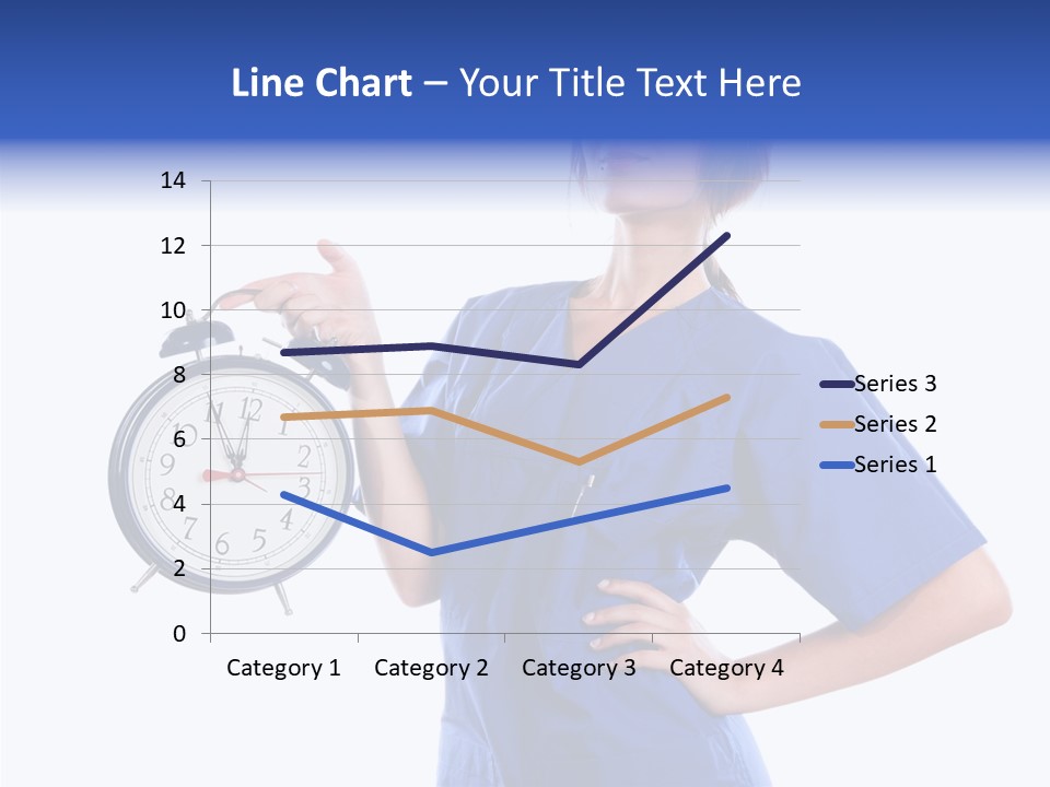 Showing Big Caucasian PowerPoint Template