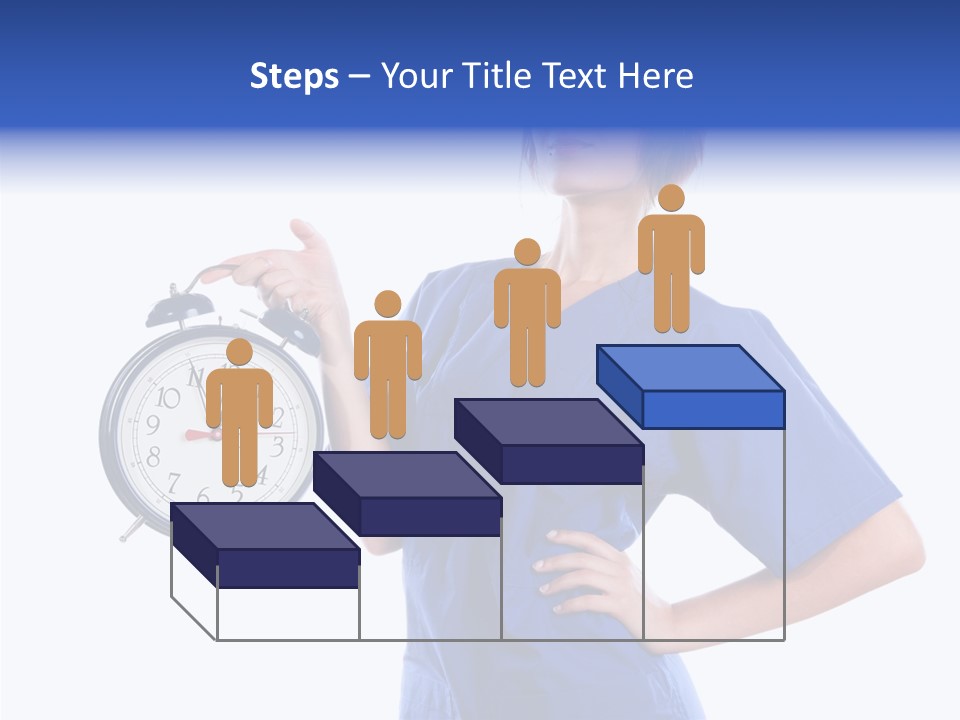 Showing Big Caucasian PowerPoint Template