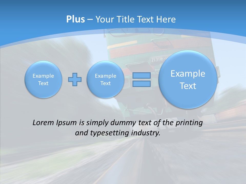 Precision Velocity Speed PowerPoint Template