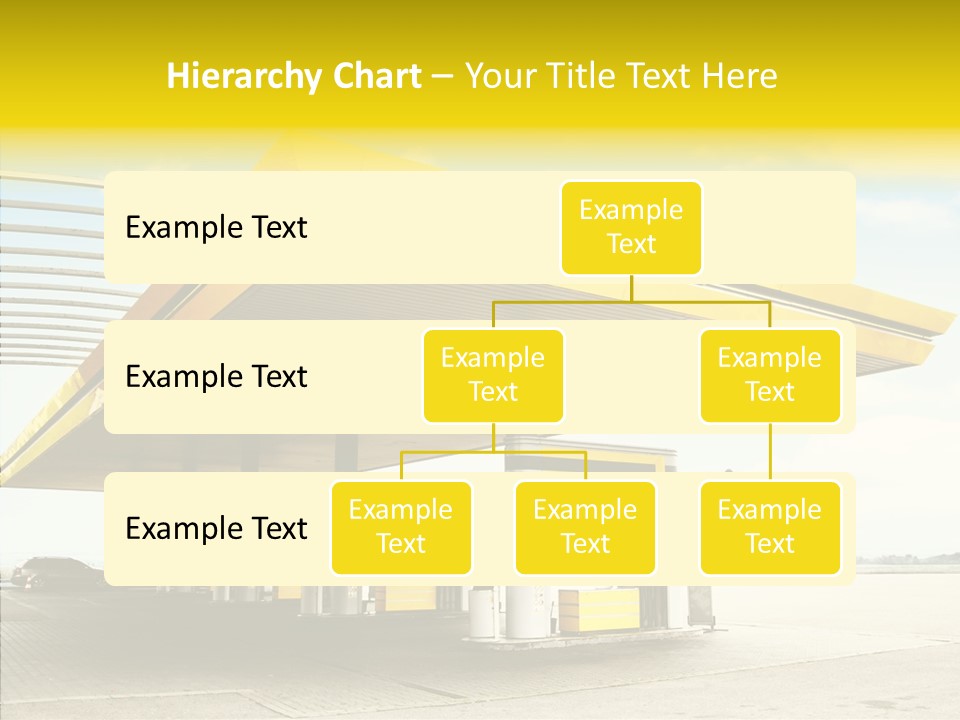 Village Gasoline Vehicle PowerPoint Template