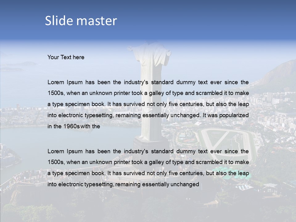 Religious Landmark City PowerPoint Template
