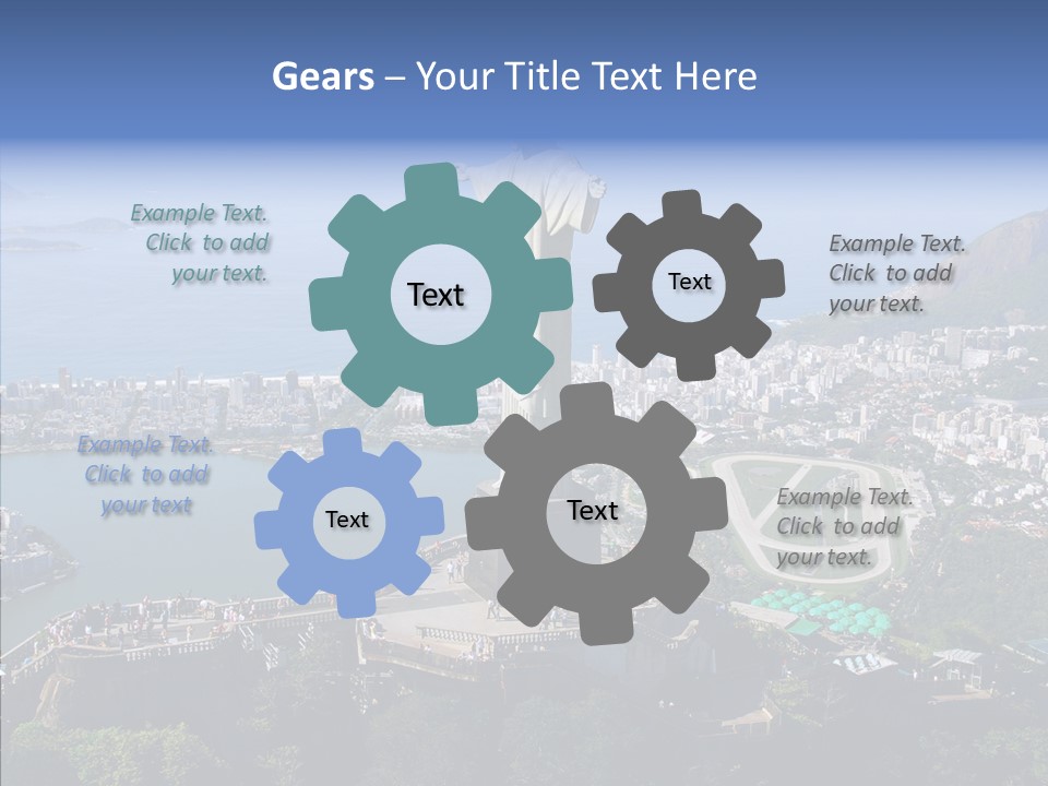 Religious Landmark City PowerPoint Template