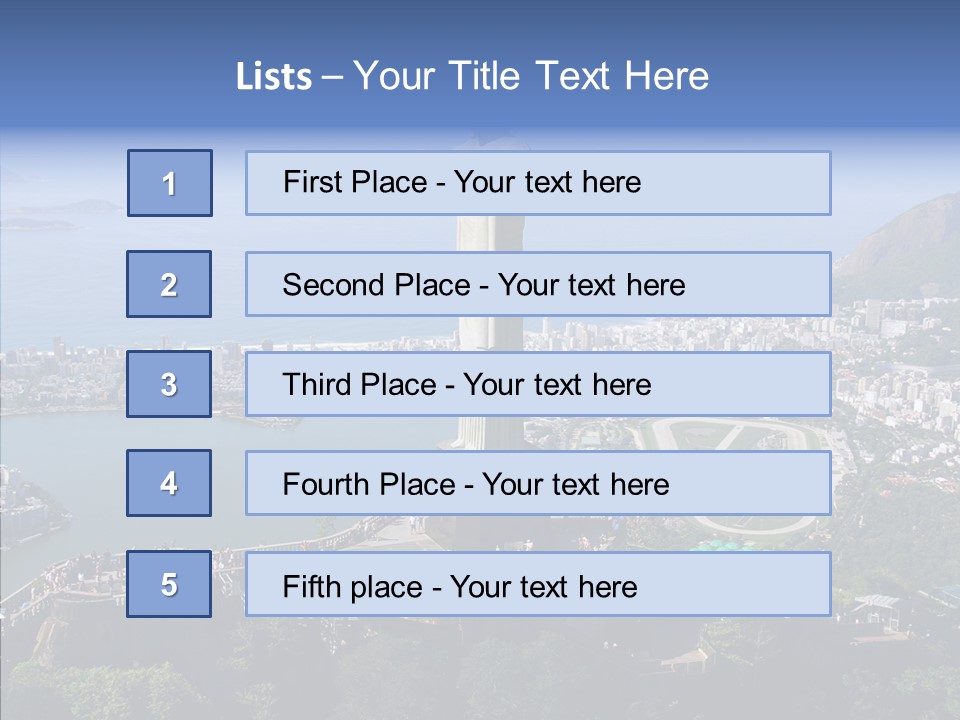 Religious Landmark City PowerPoint Template