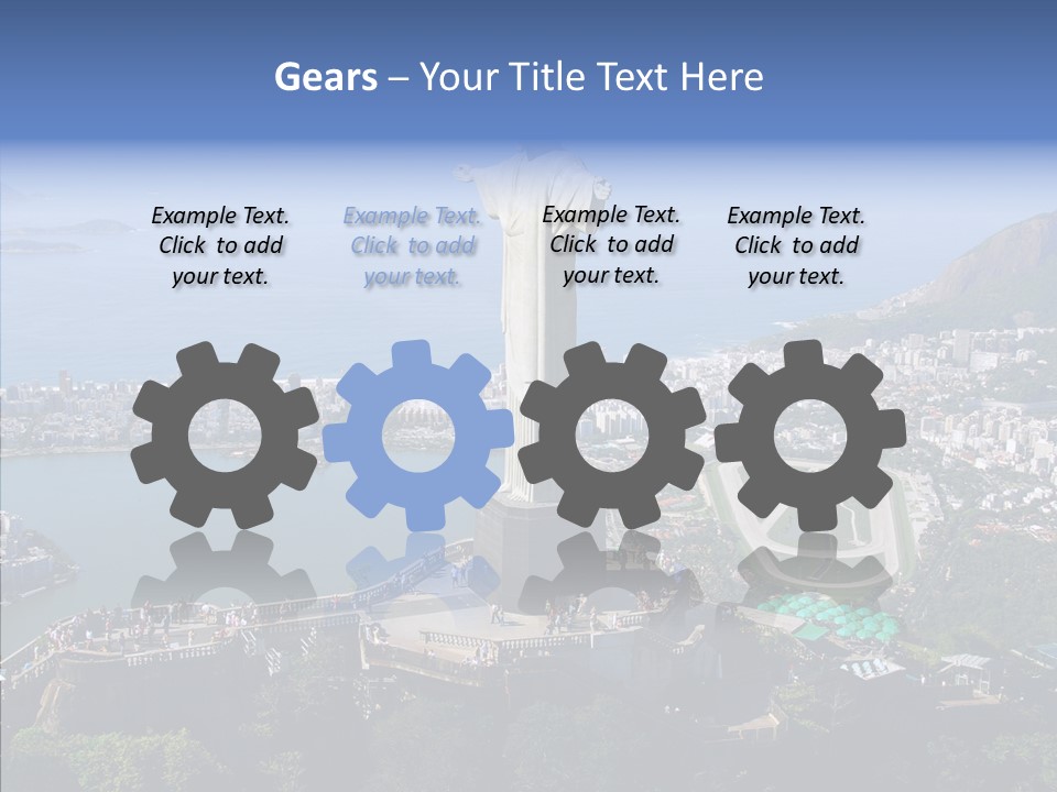 Religious Landmark City PowerPoint Template