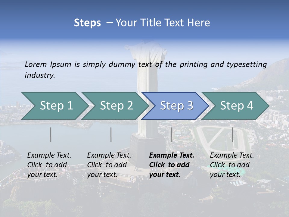 Religious Landmark City PowerPoint Template