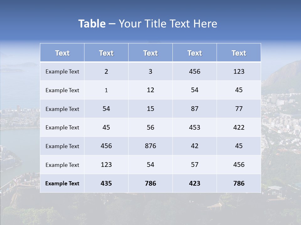 Religious Landmark City PowerPoint Template