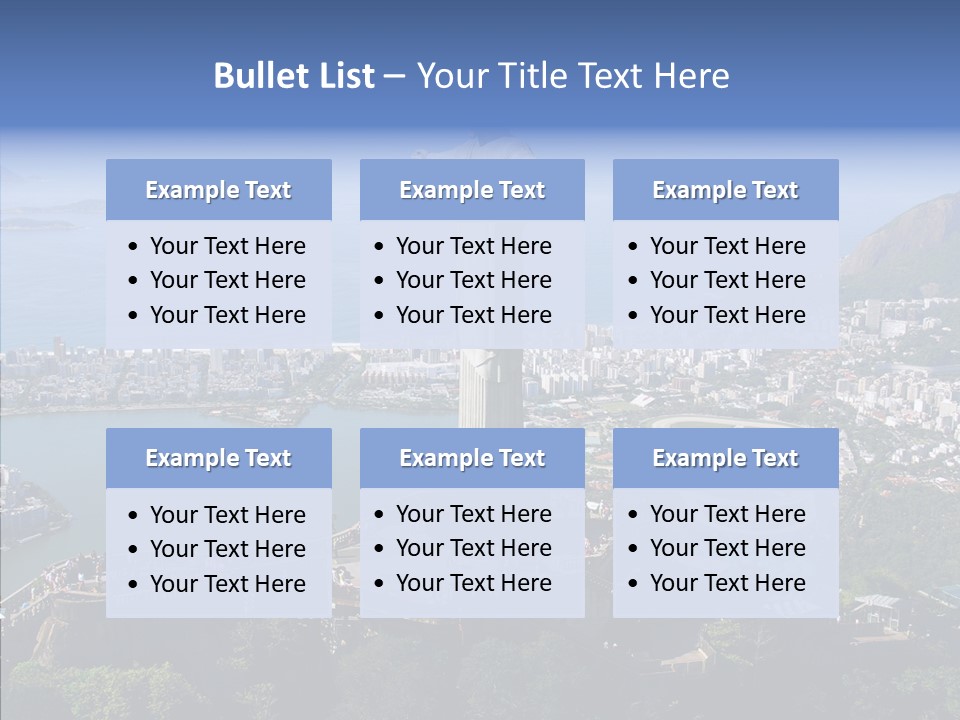Religious Landmark City PowerPoint Template