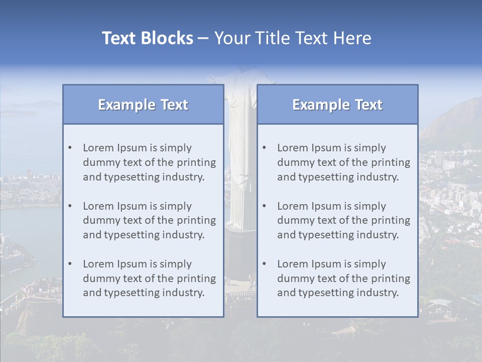 Religious Landmark City PowerPoint Template