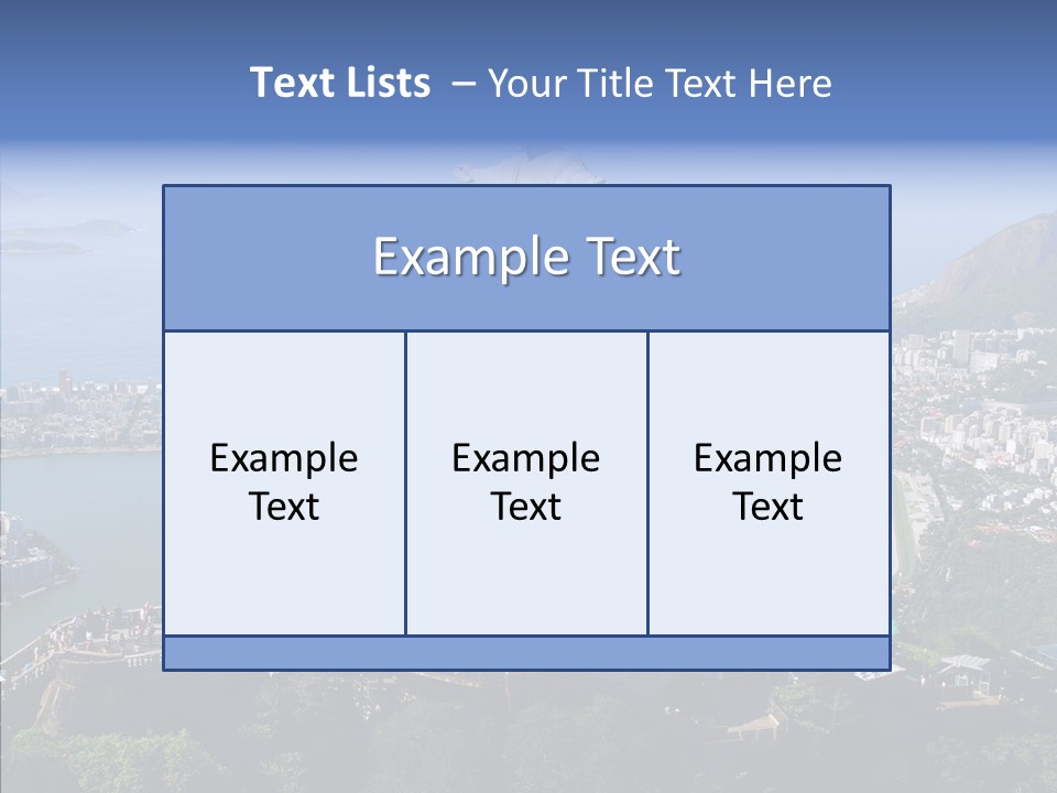 Religious Landmark City PowerPoint Template