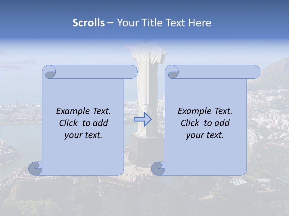 Religious Landmark City PowerPoint Template
