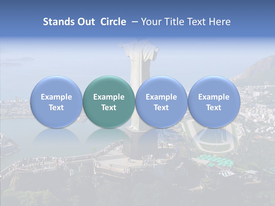 Religious Landmark City PowerPoint Template