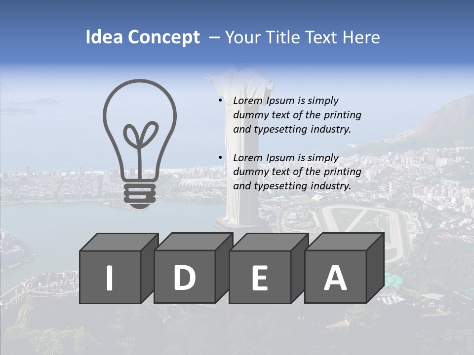 Religious Landmark City PowerPoint Template