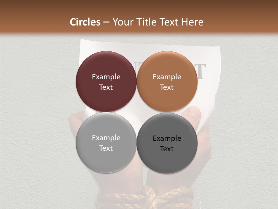 Tie Environmental Employee PowerPoint Template