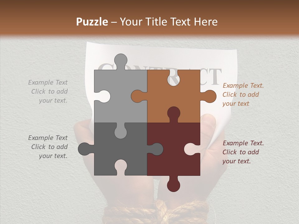Tie Environmental Employee PowerPoint Template