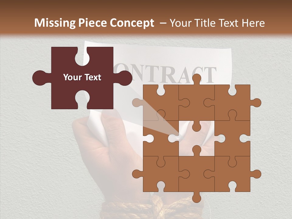 Tie Environmental Employee PowerPoint Template