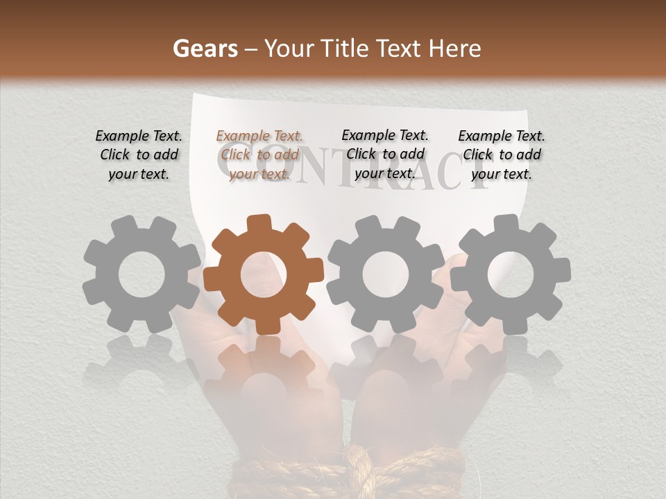 Tie Environmental Employee PowerPoint Template